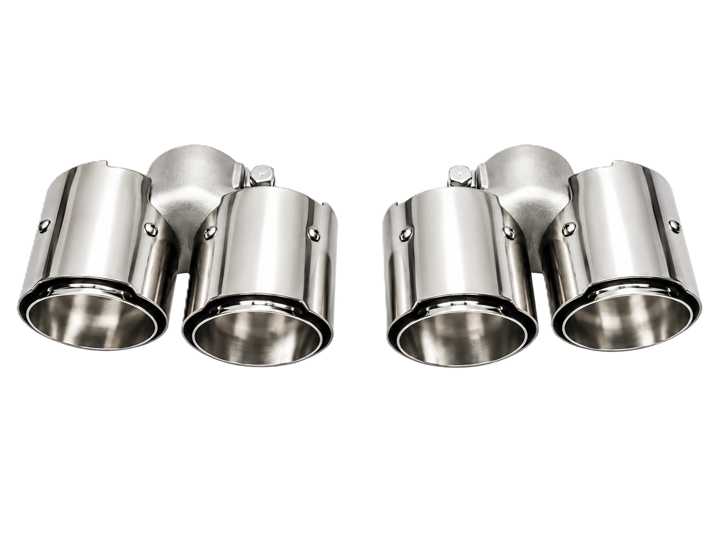 Quad Style - Polished Stainless Steel